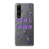 GRL PWR: Sony Xperia 1 III Transparant Hoesje