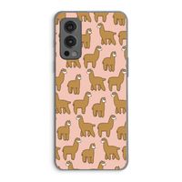 Alpacas: OnePlus Nord 2 5G Transparant Hoesje