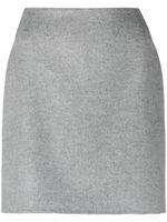 By Malene Birger minijupe Chambray en laine - Gris - thumbnail