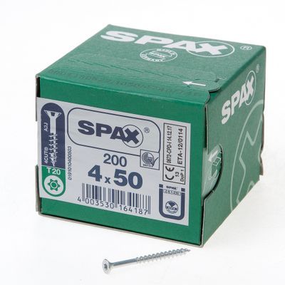 Spax pk t20 geg dd 4,0x50(200)