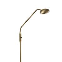 QAZQA Moderne vloerlamp brons incl. LED - Eva