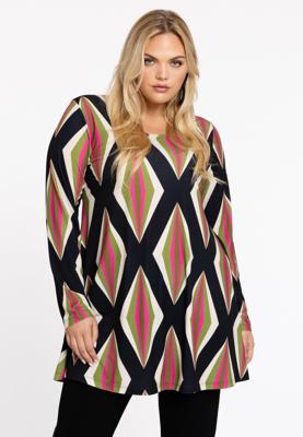 Yoek Tuniek wide bottom | Zwart | Maat 50/52