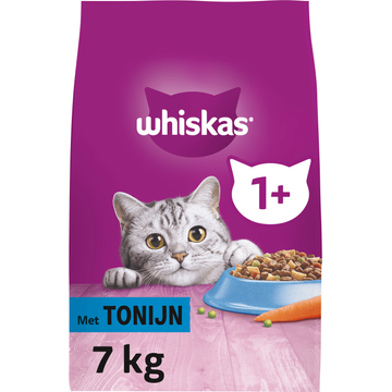 Whiskas Adult Kattenbrokken Tonijn zak 7 kg bij Jumbo