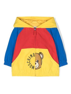Moschino Kids veste à motif Teddy Bear - Rouge