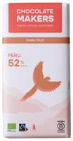 Chocolatemakers Awajun 52% donkere melk fairtrade bio