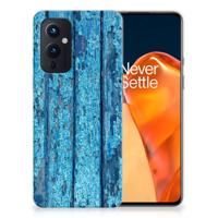 OnePlus 9 | Bumper Hoesje | Wood Blue