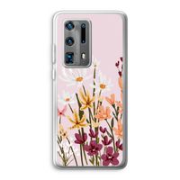 Painted wildflowers: Huawei P40 Pro Plus Transparant Hoesje