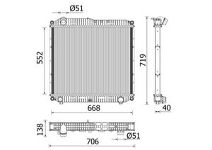 Radiateur CR2608000P