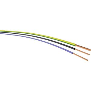 VER H05V-K 1 bl/ws Eca Ri.100 Leidingdraad H05V-K 1 x 1 mm² Blauw-wit 100 m