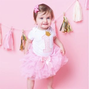 Cakesmash outfit kleding - 1 jaar
