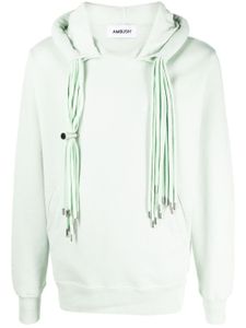 AMBUSH hoodie à logo imprimé - Vert