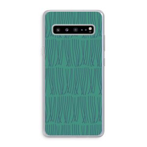 Swirls: Samsung Galaxy S10 5G Transparant Hoesje