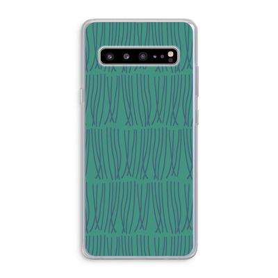 Swirls: Samsung Galaxy S10 5G Transparant Hoesje