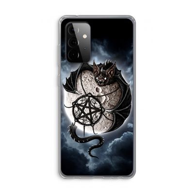 Volle maan: Samsung Galaxy A72 Transparant Hoesje