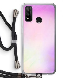 Flow mist pastel: Huawei P Smart (2020) Transparant Hoesje met koord