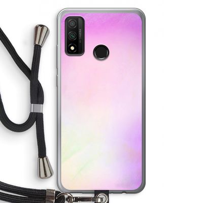 Flow mist pastel: Huawei P Smart (2020) Transparant Hoesje met koord