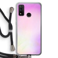 Flow mist pastel: Huawei P Smart (2020) Transparant Hoesje met koord