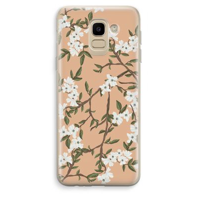 Blossoming spring: Samsung Galaxy J6 (2018) Transparant Hoesje