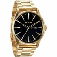 Nixon A356-510 Zwart Goud Heren horloge