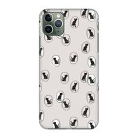Miauw: Volledig geprint iPhone 11 Pro Max Hoesje