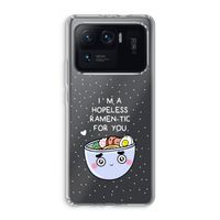 I'm A Hopeless Ramen-Tic For You: Xiaomi Mi 11 Ultra Transparant Hoesje