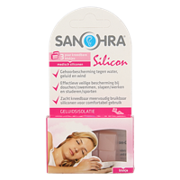 Oordop silicon slaap universeel 3 Paar