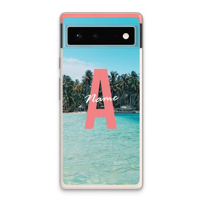 Pacific Dream: Google Pixel 6 Transparant Hoesje