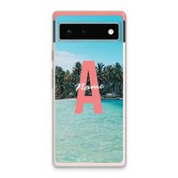 Pacific Dream: Google Pixel 6 Transparant Hoesje