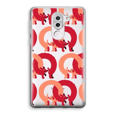 Dogs: Honor 6X Transparant Hoesje