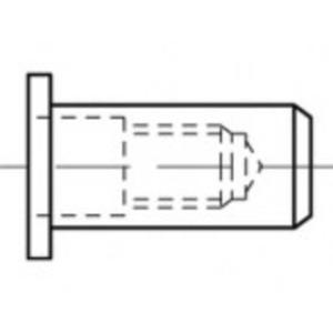 TOOLCRAFT TO-5444289 Popmoer M6 Staal 500 stuk(s)