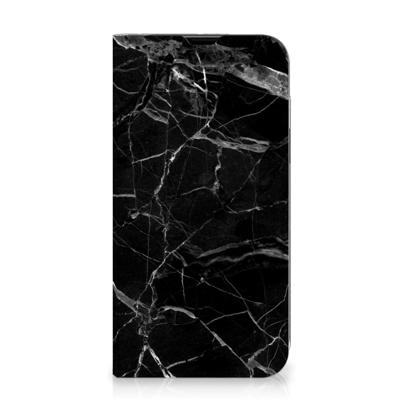 iPhone 13 | Standcase | Marmer Zwart - Origineel Cadeau Vader iPhone 13 | Standcase | Marmer Zwart - Origineel Cadeau Vader
