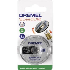 Dremel 2615S541JA 2 stuks Dremel Speedclic-slijpschijf Diameter 38 mm 2 stuk(s)