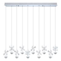 Stars of Light Unieke hanglampPianopoli bloemetjes chroom - 93663