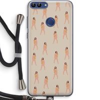 You're so golden: Huawei P Smart (2018) Transparant Hoesje met koord