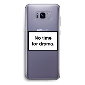 No drama: Samsung Galaxy S8 Plus Transparant Hoesje