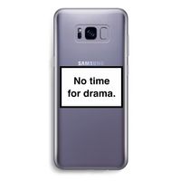 No drama: Samsung Galaxy S8 Plus Transparant Hoesje