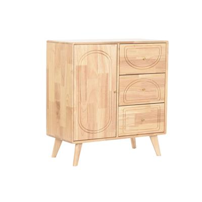 Dressoir Home ESPRIT Natuurlijk Metaal Rotan Rubberwood 73,5 x 35 x 78 cm