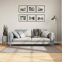 VidaXL Vloerkleed pamplona shaggy hoogpolig modern 120x170 cm beige