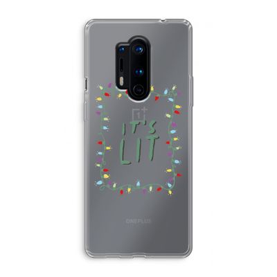 It's Lit: OnePlus 8 Pro Transparant Hoesje