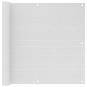 VidaXL Balkonscherm 90x300 cm hdpe wit