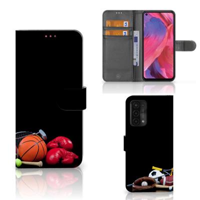 OPPO A54 5G | A74 5G | A93 5G | Wallet Case | met Pasjes | Sports