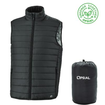 Opsial vest /bodywarmer gewatteerd - KANYON - zwart - maat M