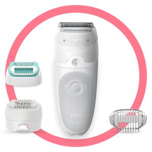 Braun Silk-épil 5 -625, Epilator Voor Beginners Voor Zachte Ontharing, Wit/Grijs