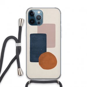 Geo #3: iPhone 13 Pro Max Transparant Hoesje met koord