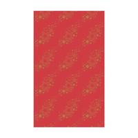 Duni tafellaken holiday star red 220cm