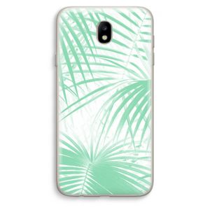 Palmbladeren: Samsung Galaxy J7 (2017) Transparant Hoesje