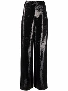 Philipp Plein pantalon ample à ornements en sequins - Noir