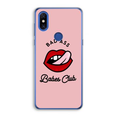 Badass Babes Club: Xiaomi Mi Mix 3 Transparant Hoesje