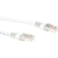 ACT Witte 0,5 meter LSZH U/UTP CAT6 patchkabel met RJ45 connectoren