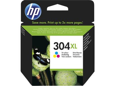 HP 304XL drie-kleuren HP 304XL drie-kleuren
